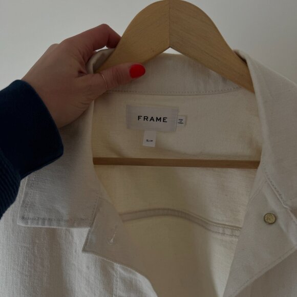 Frame Le Oversized Denim Jacket - Picture 2 of 3